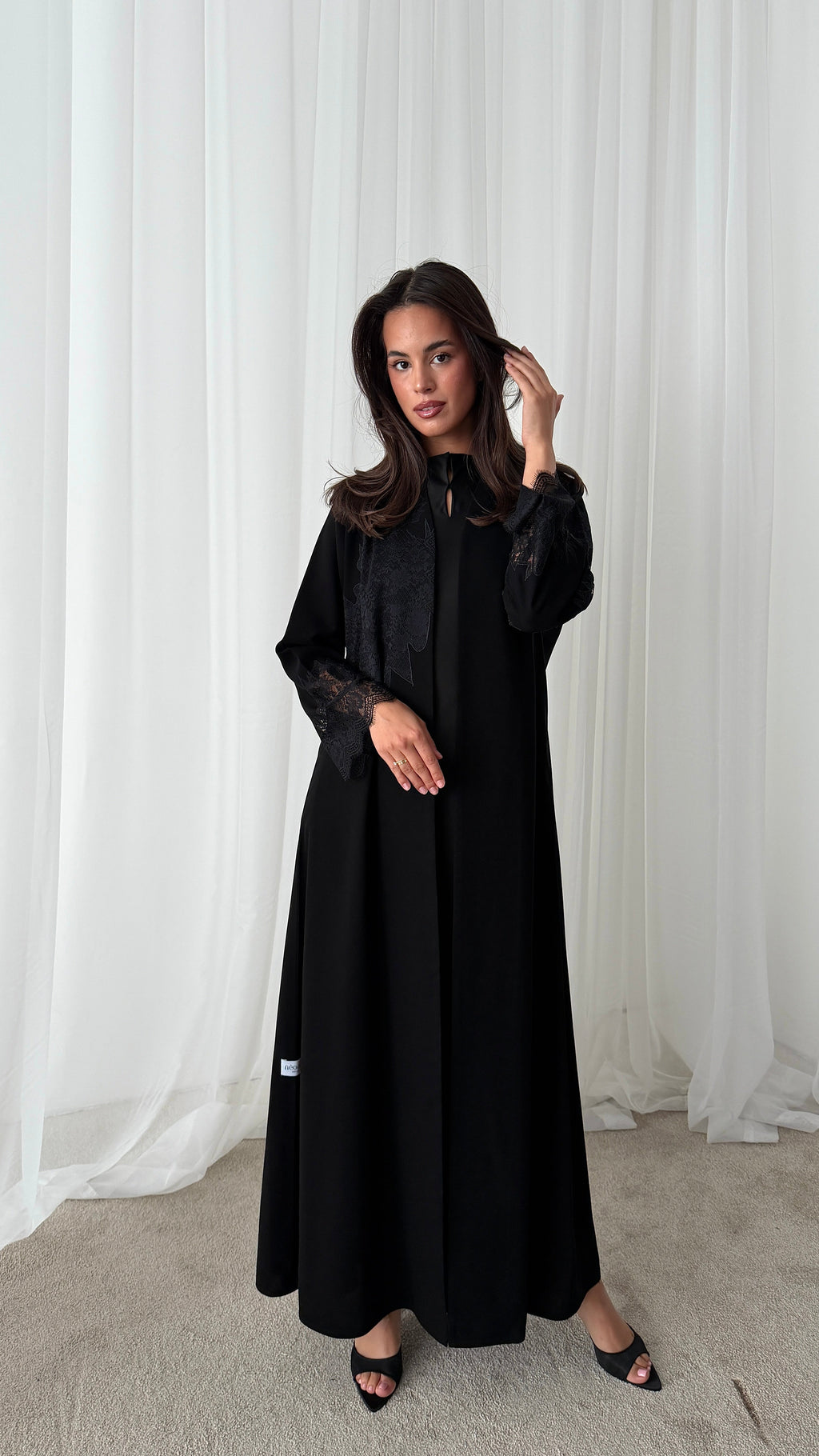 Black Chapter Abaya 4