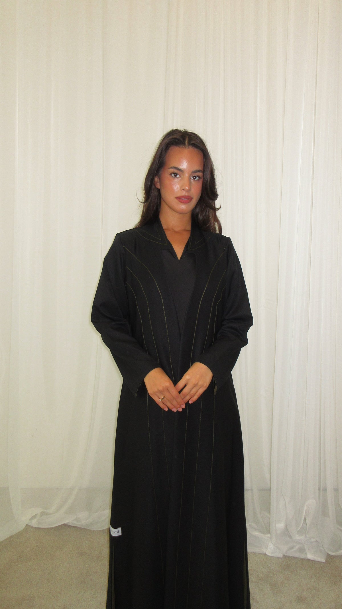 Black Chapter Abaya 5